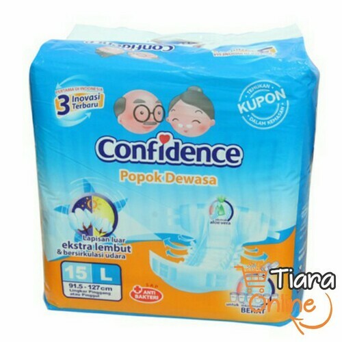 CHARM - CONFIDENCE ADULT DIAPERS : L-15