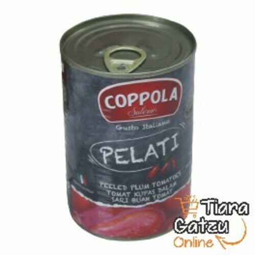 COPPOLA - PELATI PEELED PLUM : 400 GR