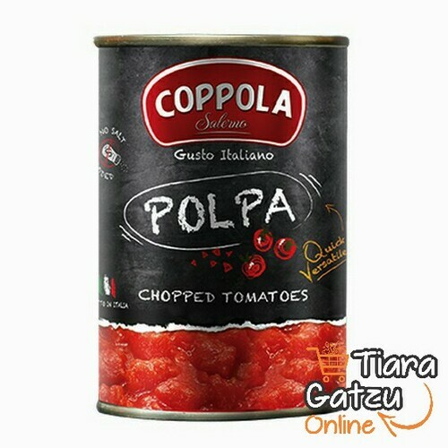 COPPOLA - POLPA CHOPPED TOMATOES : 400 GR