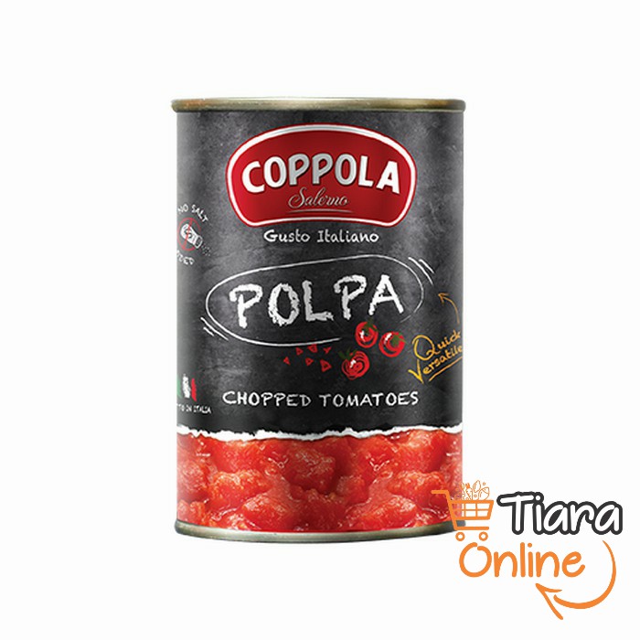 COPPOLA - POLPA TOMATOES WITH GARLIC : 400 GR