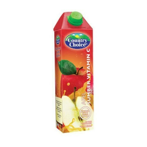 COUNTRY CHOICE - APPLE JUICE : 1 L