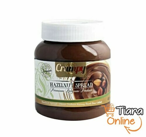 CRUMPY - HAZELNUT SPREAD : 400 GR