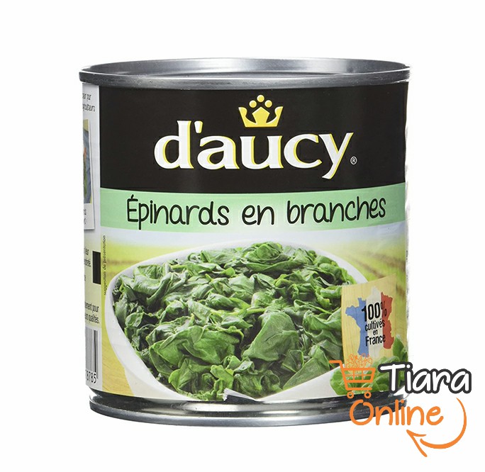 D'AUCY - DAUCY EPINARDS ENGLISH BRANCHES : 380 GR