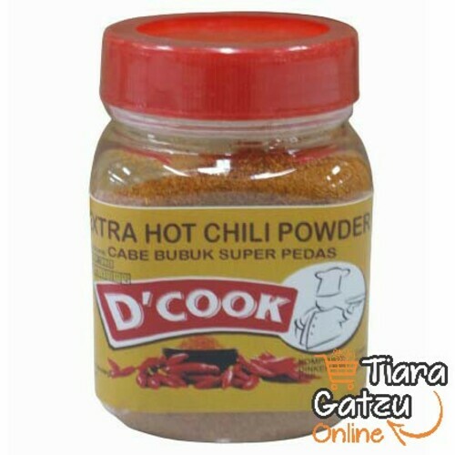 D'COOK - DCOOK EXTRA HOT CHILLI POWDER : 60 GR