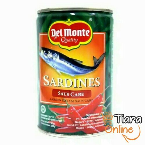 DEL MONTE - SARDINES SAUS CABE : 425 GR