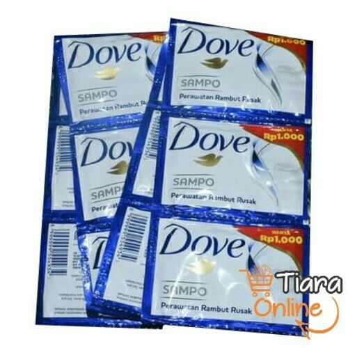 DOVE - SHAMPOO TOTAL DAMAGE : 12X9 ML