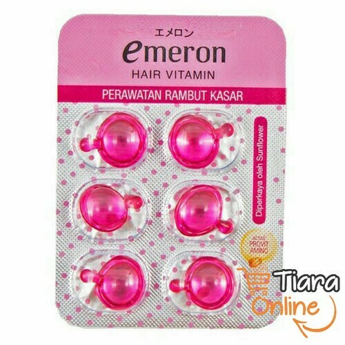 EMERON - HAIR VITAMIN SOFT & SMOOTH : 6X1 ML