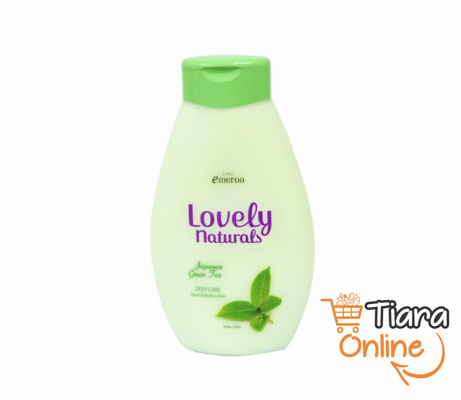 EMERON - LOVELY NATURAL BODY LOTION GREEN TEA : 400 ML