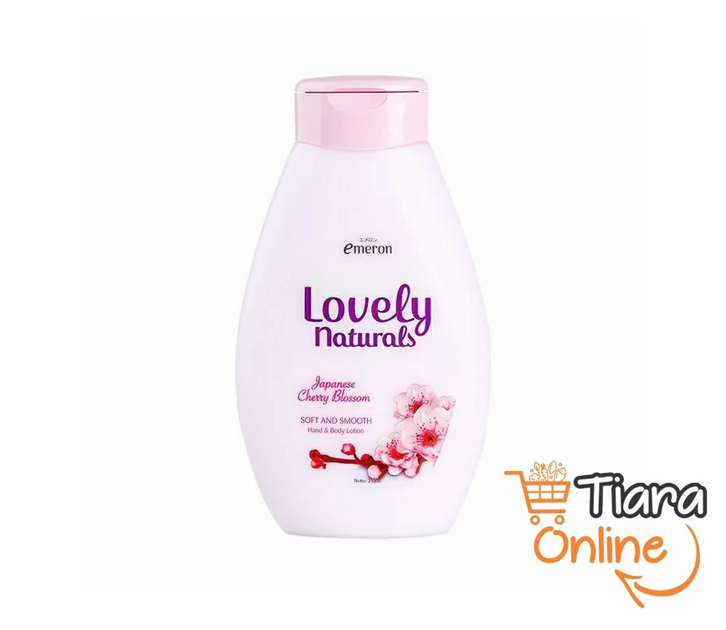 EMERON - LOVELY NATURAL BODY LOTION SAKURA : 400 ML