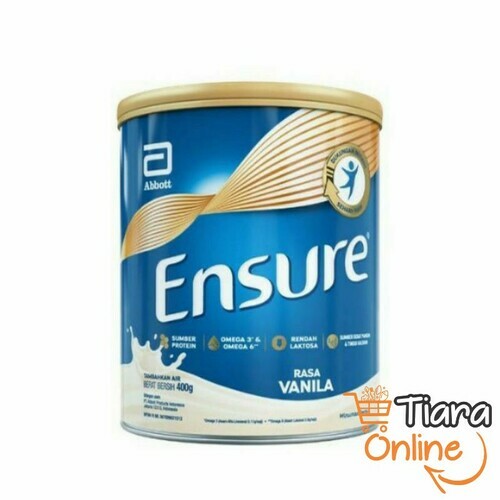 ENSURE - FOS VANILA KALENG : 400 GR