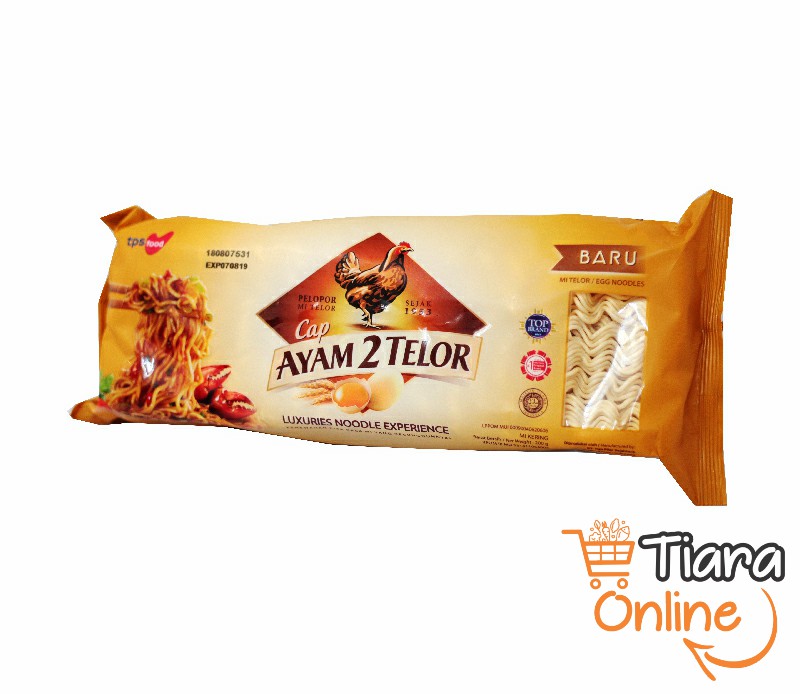 2 TELOR - MIE AYAM  LUXURIES : 200 GR