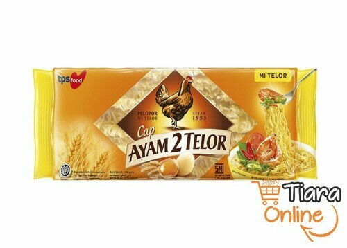 2 TELOR - MIE TELOR KERITING AYAM : 200 GR