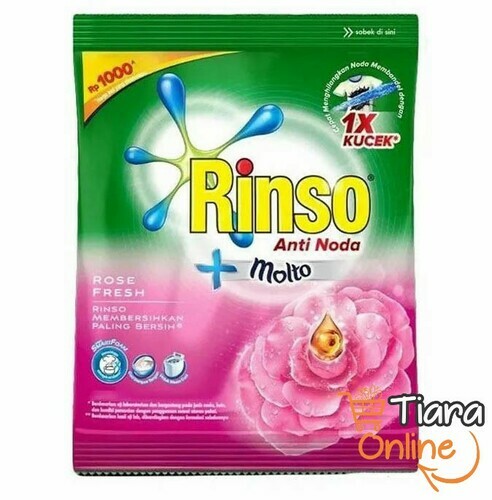 RINSO - MOLTO ROSE FRESH POWDER : 40 GR