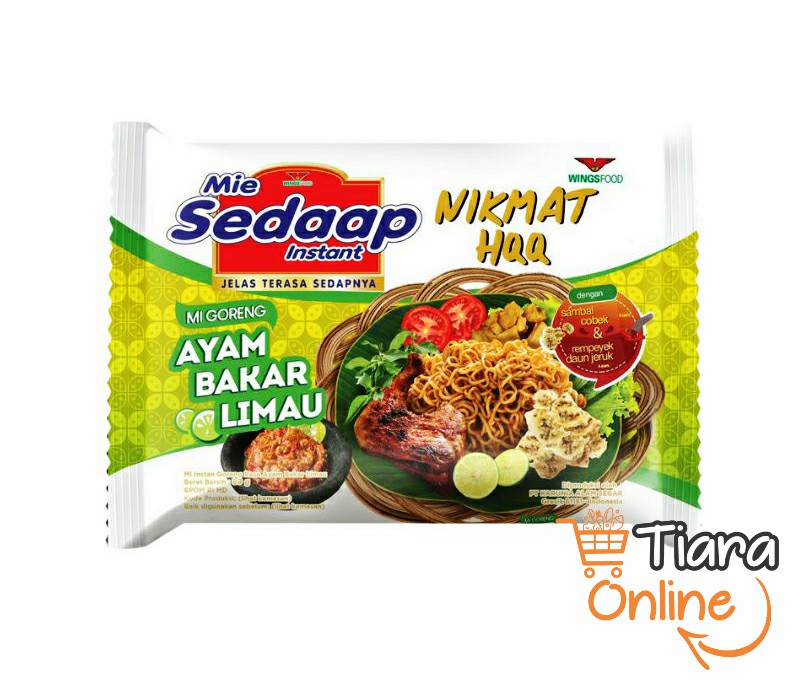 SEDAAP - MIE  GORENG AYAM BAKAR LIMAU : 89 GR