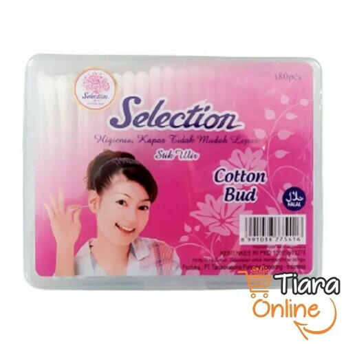 COTTON - SELECTION  BUDS : 180 PCS