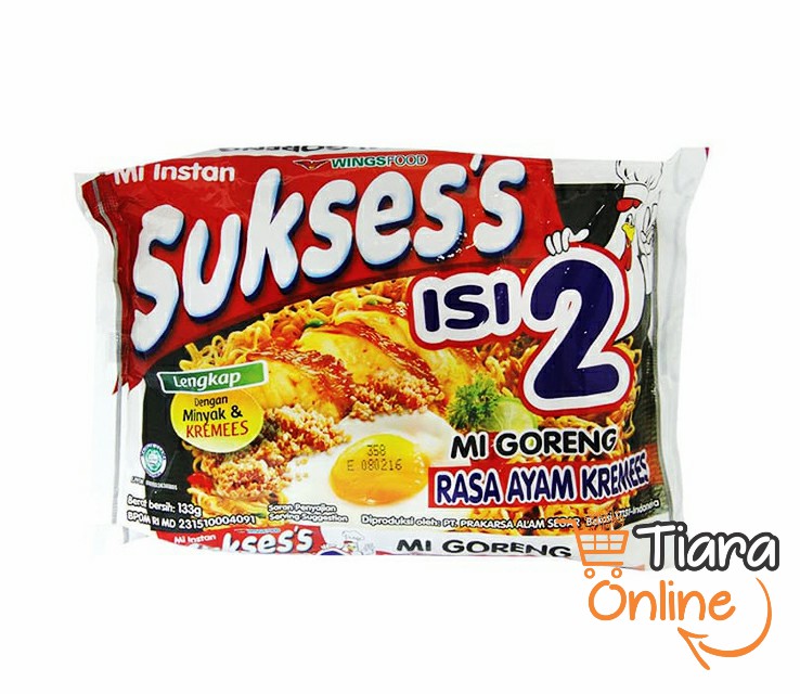 SUKSES'S MI GORENG AYAM KREMES : 133 GR