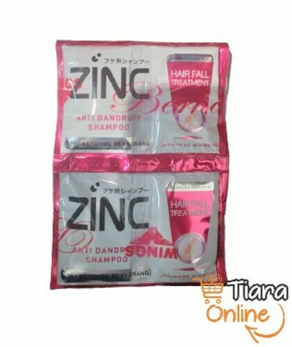 ZINC SHAMPOO HAIR FALL TREATMENT : 12X10ML