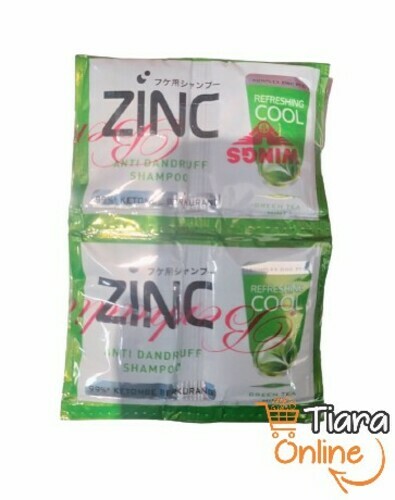 ZINC SHAMPOO REFRESHING COOL : 12X10ML