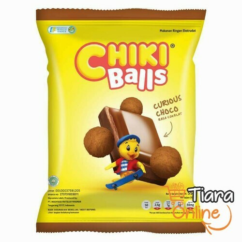 CHIKI - BALLS CURIOUS CHOCO : 55 GR 