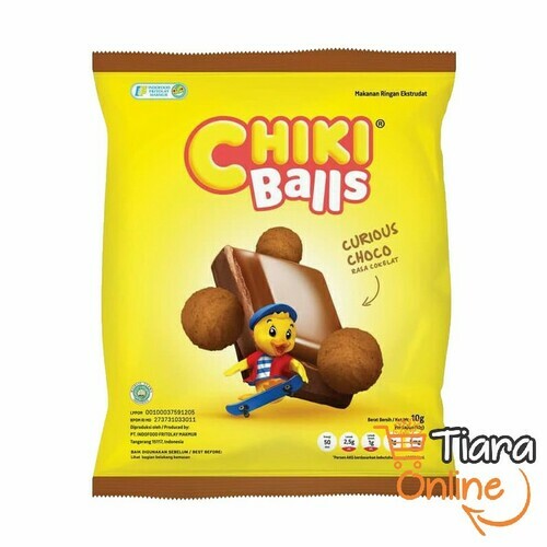 CHIKI BALL -S COKLAT : 10 GR 