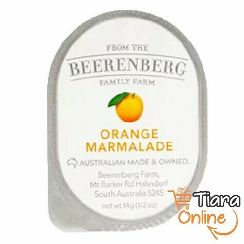 BEERENBERG - ORANGE MARMALADE : 14 GR 