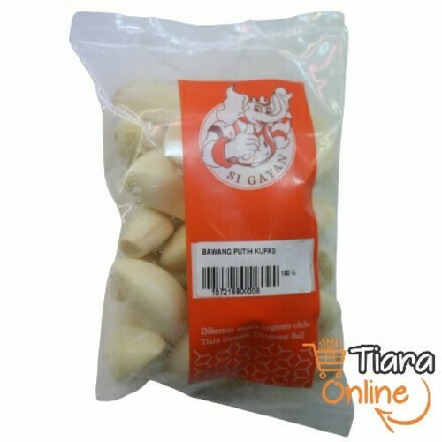 BAWANG PUTIH KUPAS : 100 GR 