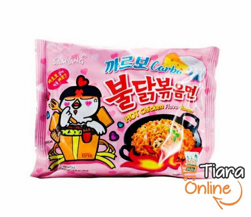 [1184451] SAMYANG - HOT CHICKEN RAMEN CARBONARA : 130 GR 