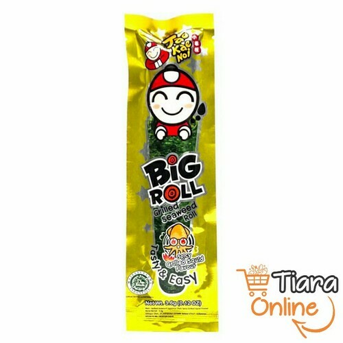 [1415720] TKN BIG ROLL SEAWEED SQUID : 3.6 GR 