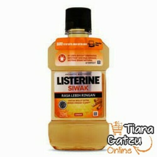 [0193536] LISTERINE - SIWAK : 250 ML 