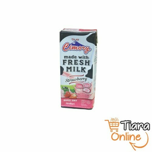 [1302275] CIMORY - UHT FRESH MILK STRAWBERRY : 250 ML 