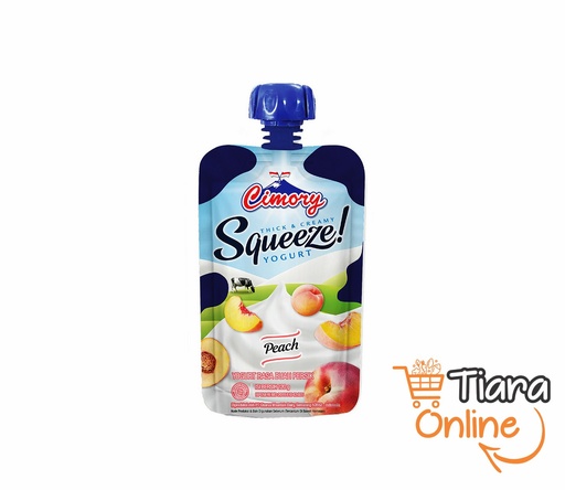 [1814475] CIMORY - YOGURT SQUEEZE PEACH : 120 GR 