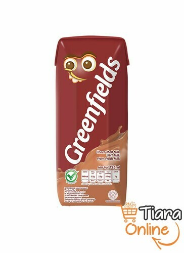 [1302169] GREENFIELDS - UHT CHOCO MALT : 125 ML 