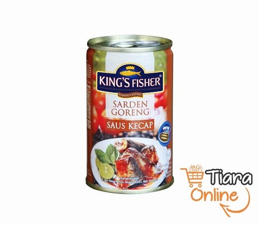 [1093564] KING'S FISHER - FRIED SARDINES SOY SAUCE : 155 GR 