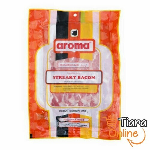 [1873039] AROMA STREAKY BACON : 250 GR 