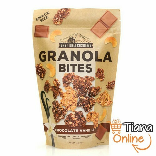 [1416127] EBC - GRANOLA BITES CHOCO VANILA : 125 GR 