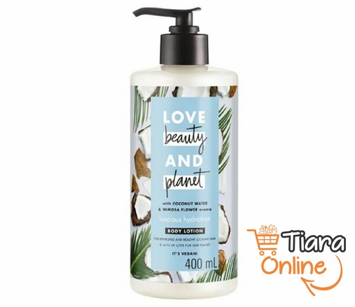 [0284364] LOVE BEAUTY AND - LOVE BODY LOTION LUSCIOUS HYDRATION : 400 ML